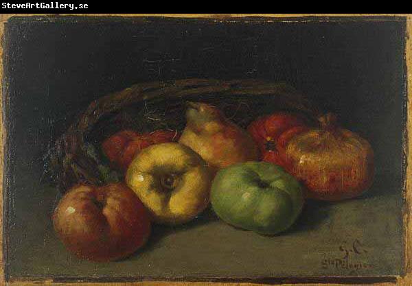 Gustave Courbet with Apples